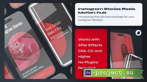 Videohive - Instagram Reel Red - 50546021 - Project for After Effects