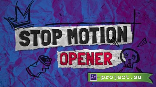 Videohive - Stop Motion Opener - 50546407 - Project for After Effects