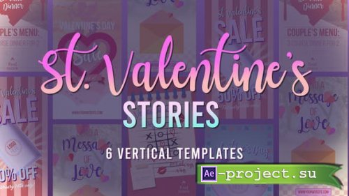 Videohive - St Valentine's Stories - 50570689 - Project for After Effects