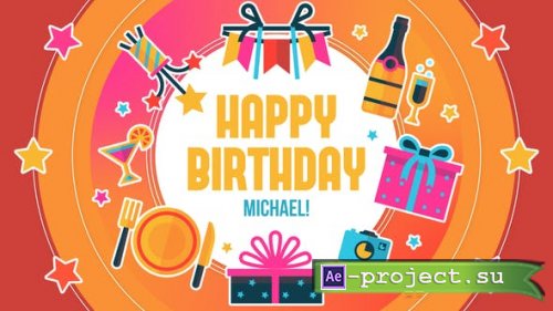 Videohive - Birthday Cards - 50573789 - Project for After Effects
