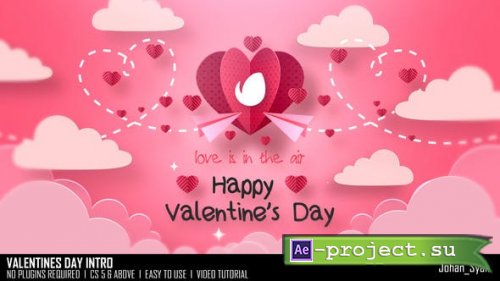 Videohive - Valentines Day Intro - 50591018 - Project for After Effects