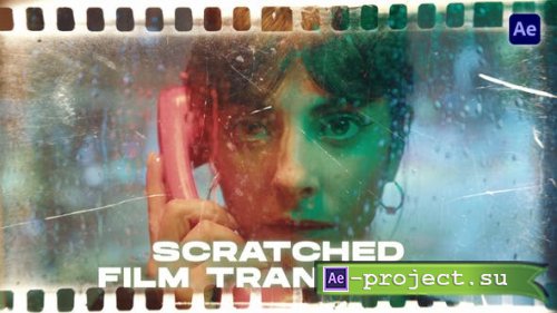 Videohive - Scratched Film Transitions | After Effects - 50607379 - Project for After Effects