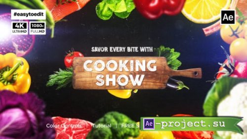 Videohive - Cooking Show Opener - 50590481 - Project for After Effects