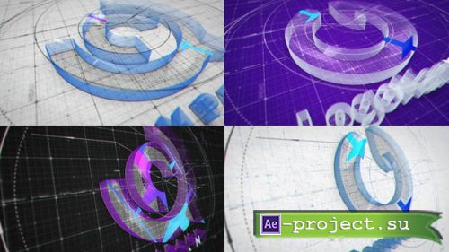 Videohive - Architect Blueprint Logo Reveal - 50592106 - Project for After Effects