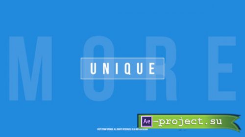 Videohive - Stomp Opener - 50594060 - Project for After Effects