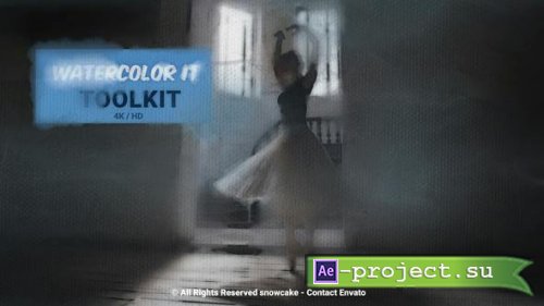 Videohive - Watercolor It Toolkit - 50553779 - Project for After Effects