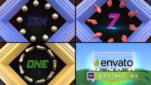 Videohive - Soccer Countdown 6 - 50440520 - Project for After Effects