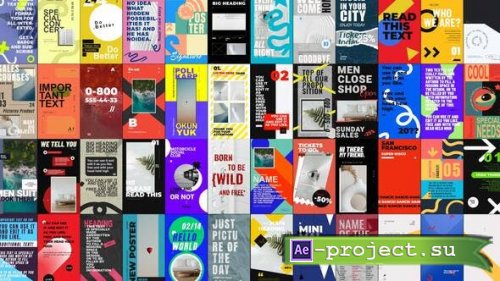 Videohive - Bold Minimalism Posters - 50594899 - Project for After Effects