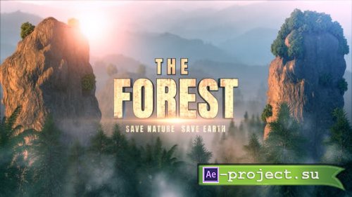 Videohive - The Forest I Title Opener - 50620122 - Project for After Effects