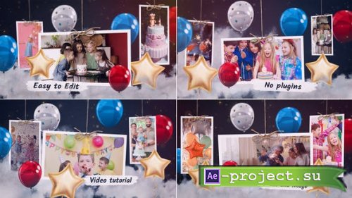 Videohive - Happy Birthday - 50656209 - Project for After Effects