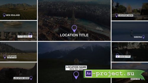 Videohive - RGB Location Titles | After Effects - 50657991 - Project for After Effects