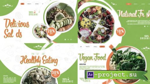 Videohive - Healthy Food Promo - 50659720 - Project for After Effects