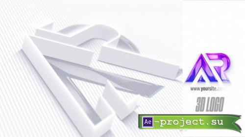 Videohive - 3D Logo Reveal - 50655773 - Project for After Effects