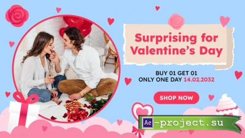 Videohive - Valentines Day Sale Promo - 50188920 - Project for After Effects