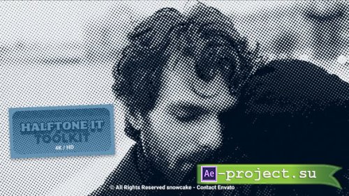 Videohive - Halftone It Toolkit - 50679012 - Project for After Effects