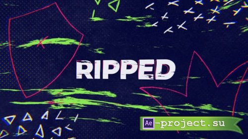 Videohive - Ripped Logo Intro - 48127285 - Project for After Effects