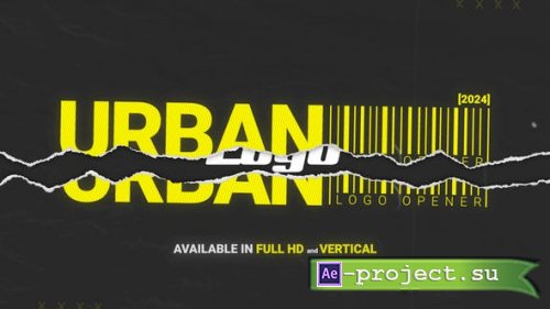 Videohive - Urban Logo Opener - 50627676 - Project for After Effects