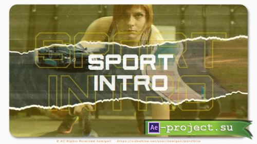 Videohive - Sports Intro - 50677280 - Project for After Effects