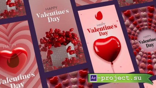 Videohive - Valentine's Day Stories - 50685598 - Project for After Effects