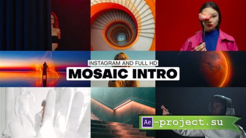 Videohive - Mosaic Intro - 50681353 - Project for After Effects