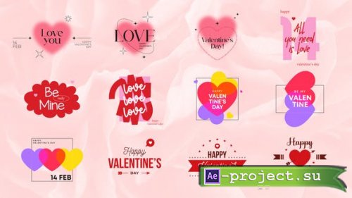 Videohive - Valentine's Day Titles - 50693959 - Project for After Effects