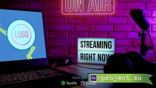 Videohive - Podcast Promo Opener - 50695477 - Project for After Effects