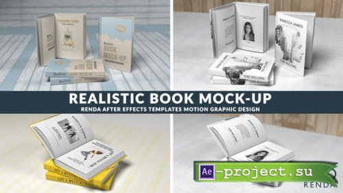Videohive - Book Promotion Mock-Up - 33636552 - Project for After Effects
