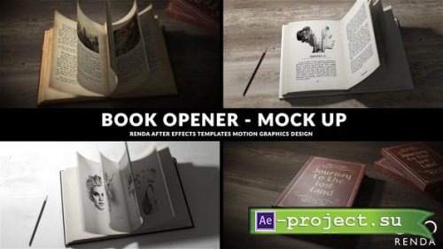 Videohive - 3D Book Opener - 34846497 - Project for After Effects