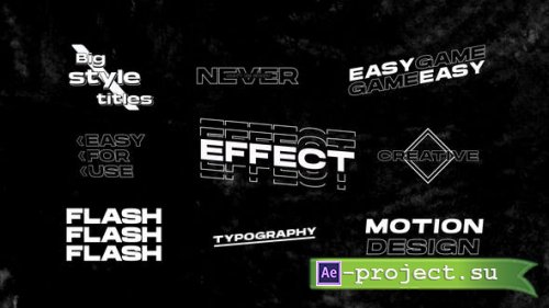 Videohive - Typography Titles | After Effects - 50696676 - Project for After Effects