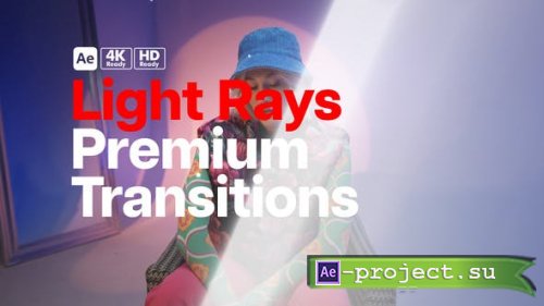 Videohive - Premium Transitions Light Rays - 50719867 - Project for After Effects