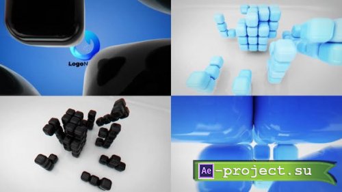 Videohive - Digital Cubes Intro - 50698592 - Project for After Effects