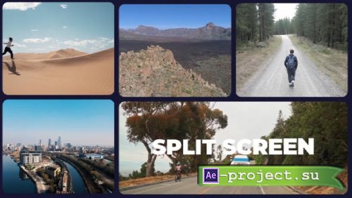Videohive - Multicreen Slideshow | Split Screen Opener | Youtube Gallery - 50707806 - Project for After Effects