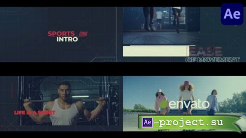 Videohive - Sports Intro for After Effects - 50708149 - Project for After Effects
