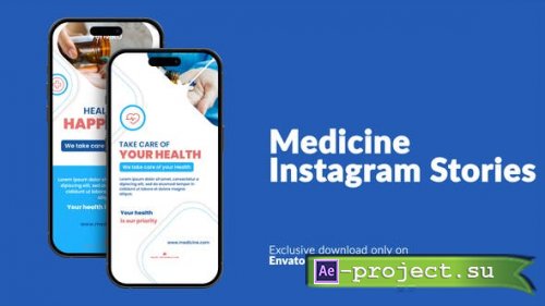 Videohive - Medicine Instagram Stories - 50721180 - Project for After Effects