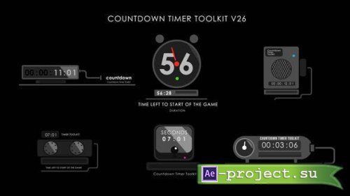 Videohive - Countdown Timer Toolkit V30 - 50702822 - Project for After Effects