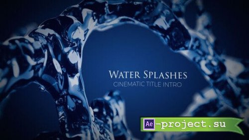 Videohive - Water Splashes Cinematic Intro - 50715112 - Project for After Effects