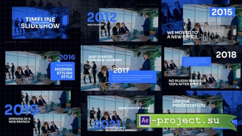 Videohive - Timeline Slideshow - 50698731 - Project for After Effects