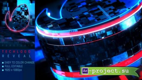 Videohive - TECH LOGO REVEAL | TECH LOGO OPENER - 50631298 - Project for After Effects
