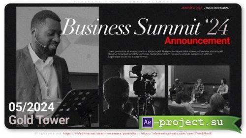 Videohive - Business Summit Announcement - 50655835 - Project for After Effects