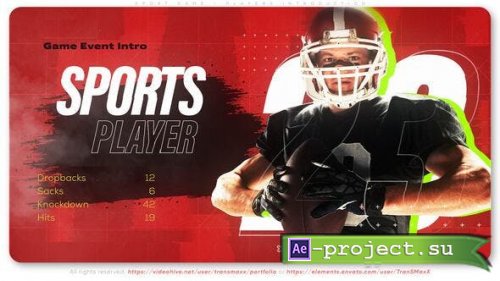 Videohive - Sport Game - Players Introduction - 50702024 - Project for After Effects