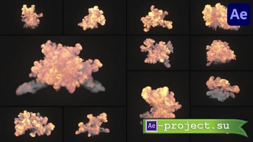 Videohive - VFX Fire Elements for After Effects - 50717419 - Project for After Effects