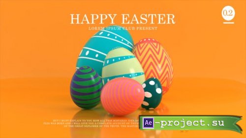 Videohive - Happy Easter 0.2 - 50735278 - Project for After Effects