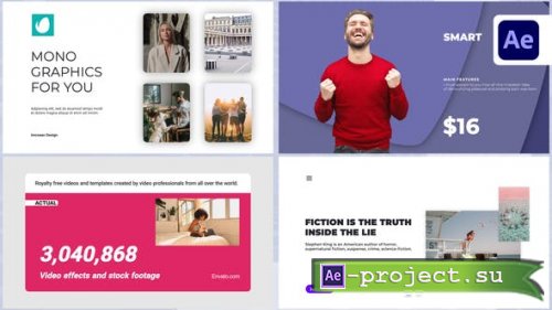 Videohive - Trendy Presentation Slides - 50729944 - Project for After Effects
