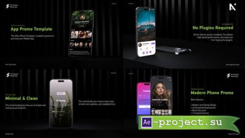 Videohive - Modern Phone Mockup Promo - 50749032 - Project for After Effects