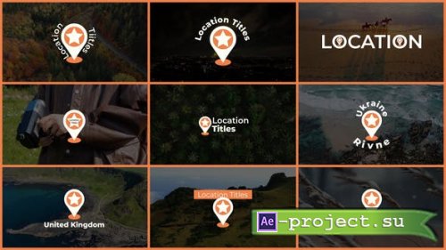 Videohive - RGB Location Titles | AE - 50748709 - Project for After Effects