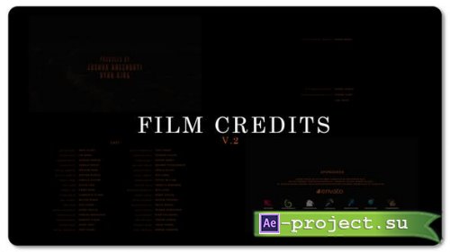 Videohive - Film Credits V2 - 50759050 - Project for After Effects