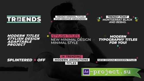 Videohive - Modern Titles | After Effects - 50762536 - Project for After Effects