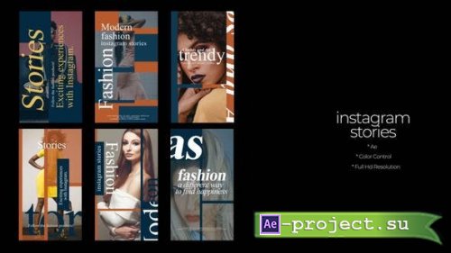 Videohive - Fashion Insta Stories - 50774842 - Project for After Effects