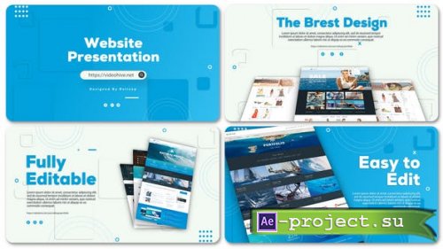 Videohive - Website Presentation V1 - 50748869 - Project for After Effects
