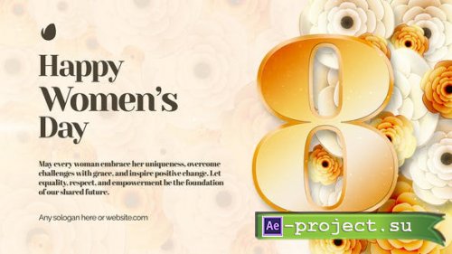 Videohive - Happy Womens Day - Opener | Greeting | Intro V.03 - 50792556 - Project for After Effects